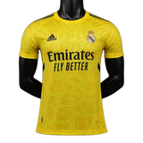 Real Madrid 2026/27 Jersey – Player Version – Special Edition – Yellow – Black Trim