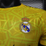 Real Madrid 2026/27 Jersey – Player Version – Special Edition – Yellow – Black Trim