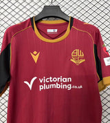 Bolton Wanderers 2026/27 Away Jersey – Gold – Maroon