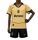 Sporting 2026/27 Away Jersey – Kids – Gold – Total