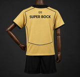 Sporting 2026/27 Away Jersey – Kids – Gold – Total