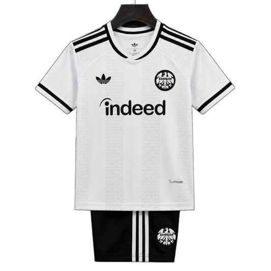 Eintracht Frankfurt 2026/27 Away Jersey – Kids – White