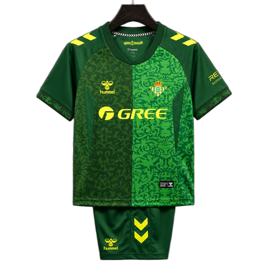 Real Betis 2026/27 Away Jersey – Kids – Green