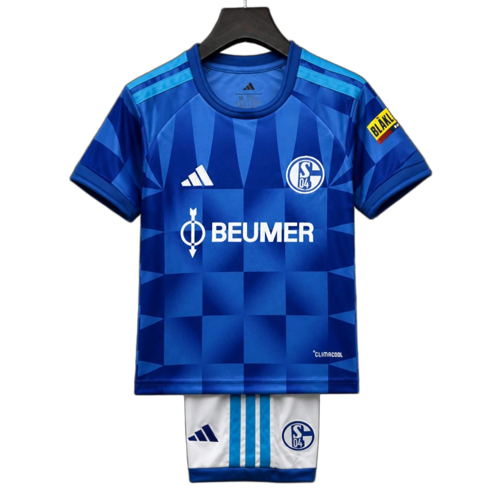 Schalke 04 2026/27 Home Jersey – Kids