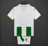 Cordoba 2026/27 Home Jersey – Kids – White/Green