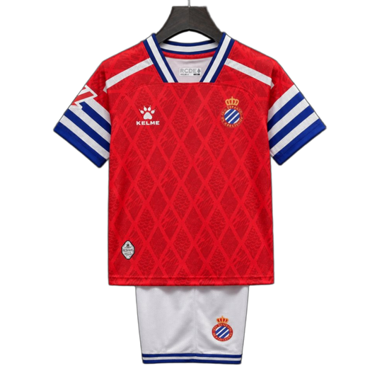 Espanyol 2026/27 Away Jersey – Kids – Red