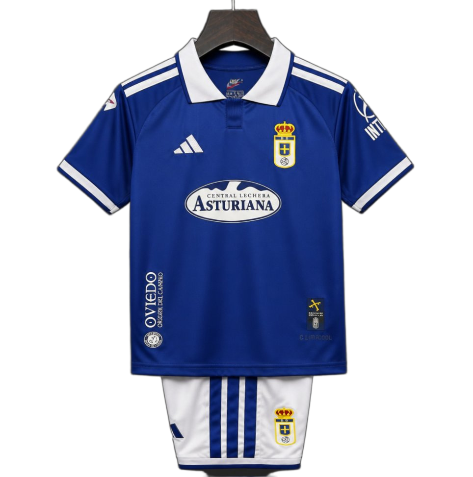 Real Oviedo 2026/27 Home Jersey – Kids – Blue