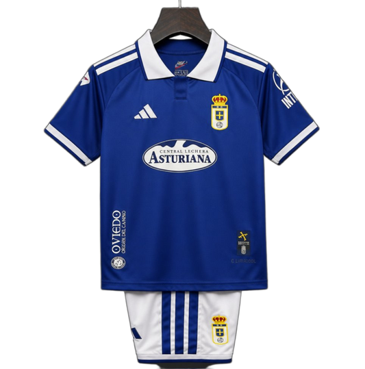 Real Oviedo 2026/27 Home Jersey – Kids – Blue
