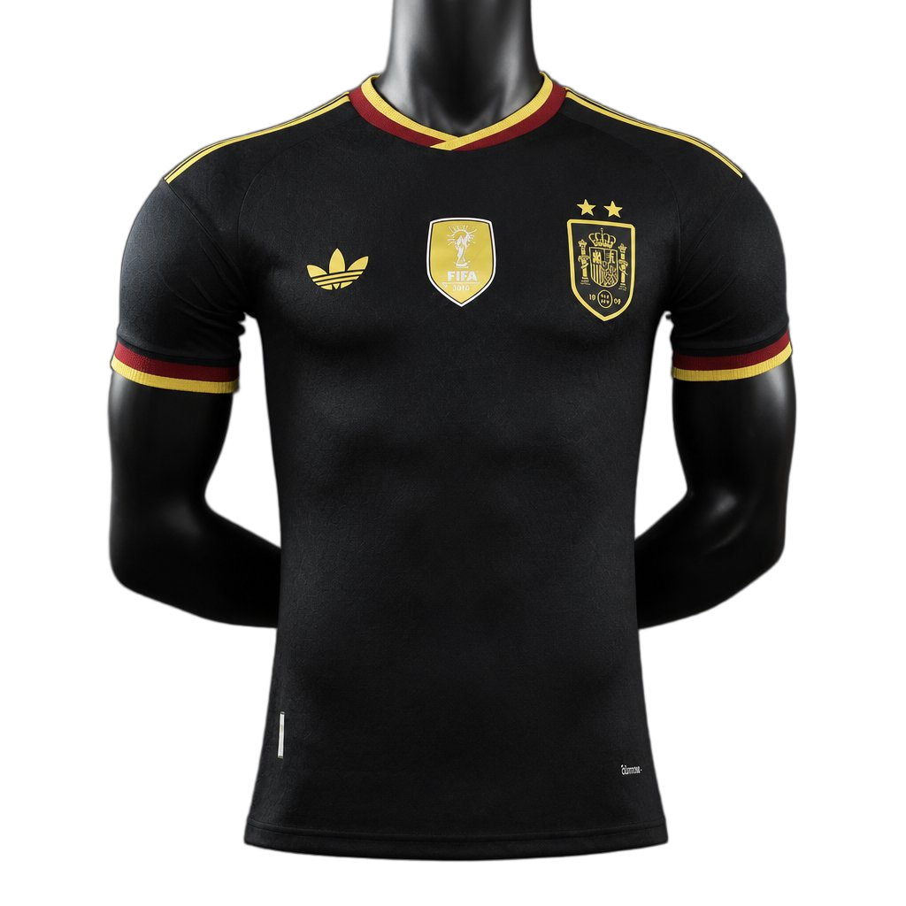 Spain 2026 Away Jersey – Player Version – Black