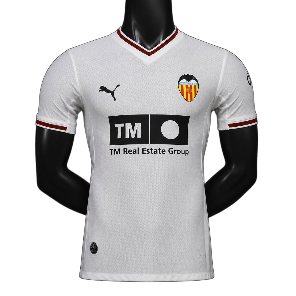 Valencia 2026/27 Home Jersey – Player Version – White