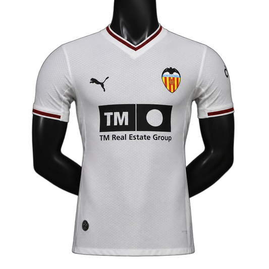 Valencia 2026/27 Home Jersey – Player Version – White