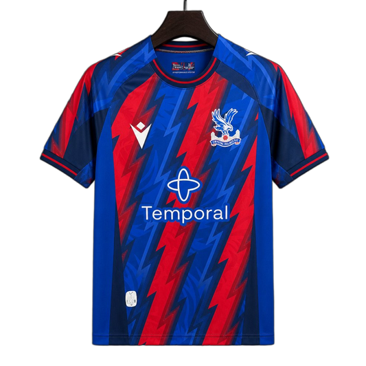 Crystal Palace 2026/27 Home Jersey – Red/Blue Stripes