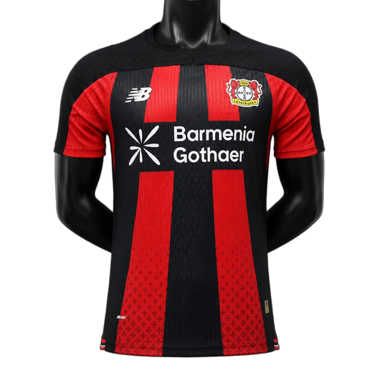 Bayer Leverkusen 2026/27 Home Jersey – Player Version – Black/Red