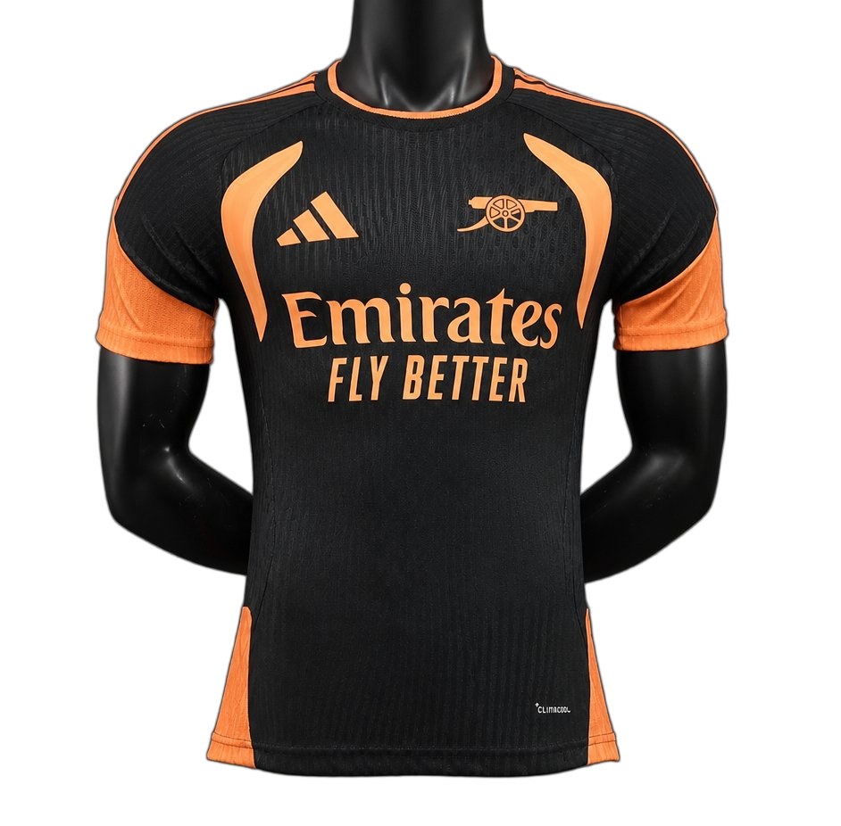Arsenal 2026/27 Training Jersey – Player Version – Black/Orange