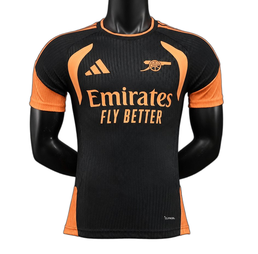 Arsenal 2026/27 Training Jersey – Player Version – Black/Orange