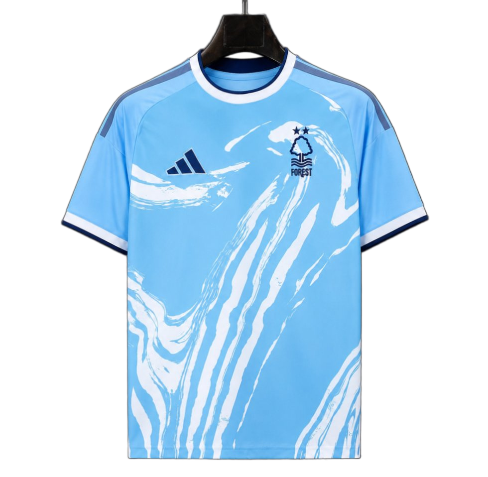 Nottingham Forest 2026/27 Third Jersey – Blue – Sky