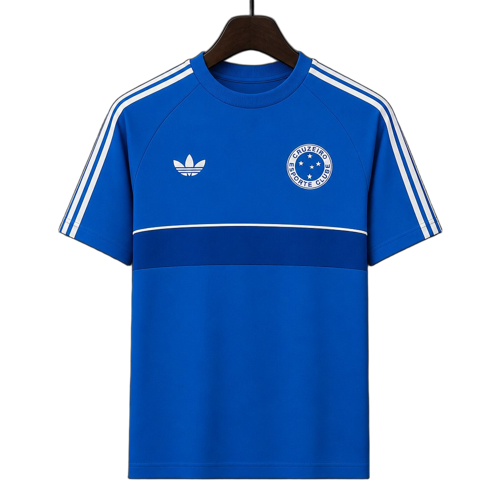 Cruzeiro 2026/27 Jersey – Blue – Esporte Clube Casual Retro Adidas Originals