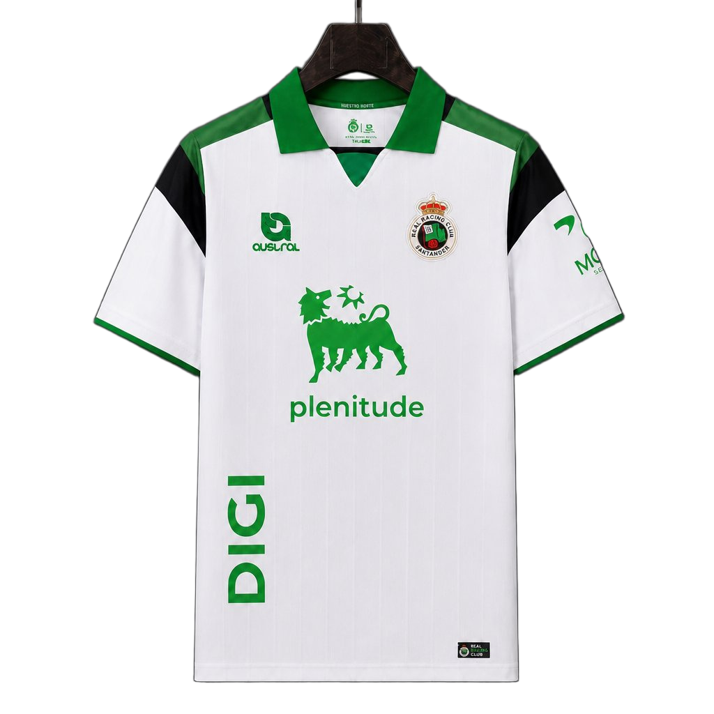 Racing Santander 2026/27 Home Jersey – White