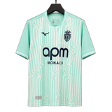 AS Monaco 2026/27 Away Jersey – Green – Mint