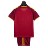Roma 2026/27 Home Kit – Kids – Maroon