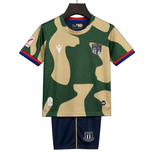 Stoke City 2026/27 Away Kit – Kids – Camouflage