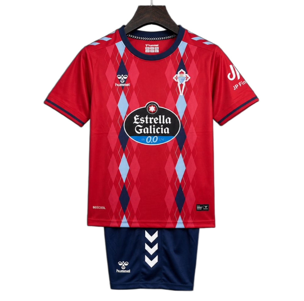 Celta de Vigo 2026/27 Third Kit – Kids – Red