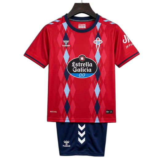 Celta de Vigo 2026/27 Third Kit – Kids – Red