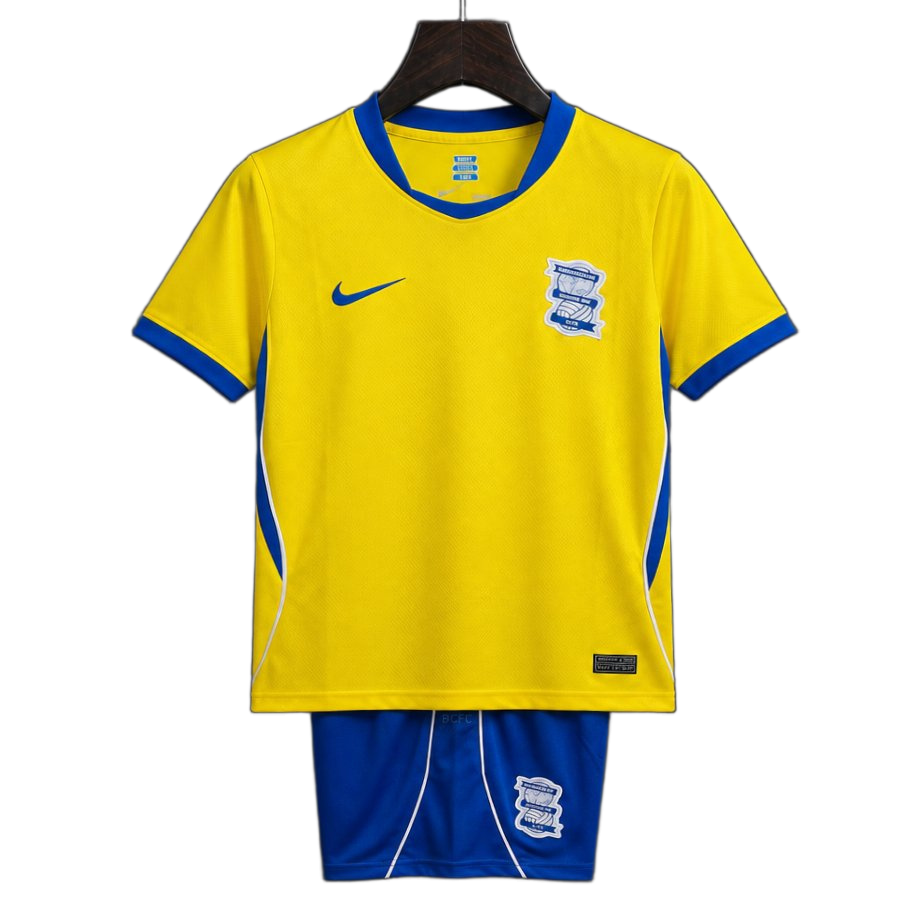 Birmingham City 2026/27 Away Kit – Kids – Yellow