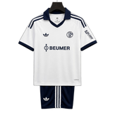 Schalke 04 2026/27 Away Kit – Kids – White