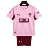Valencia 2026/27 Third Kit – Kids – Pink
