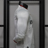 Inter Milan 2026/27 Away Jersey – Player Version – Long Sleeve – White