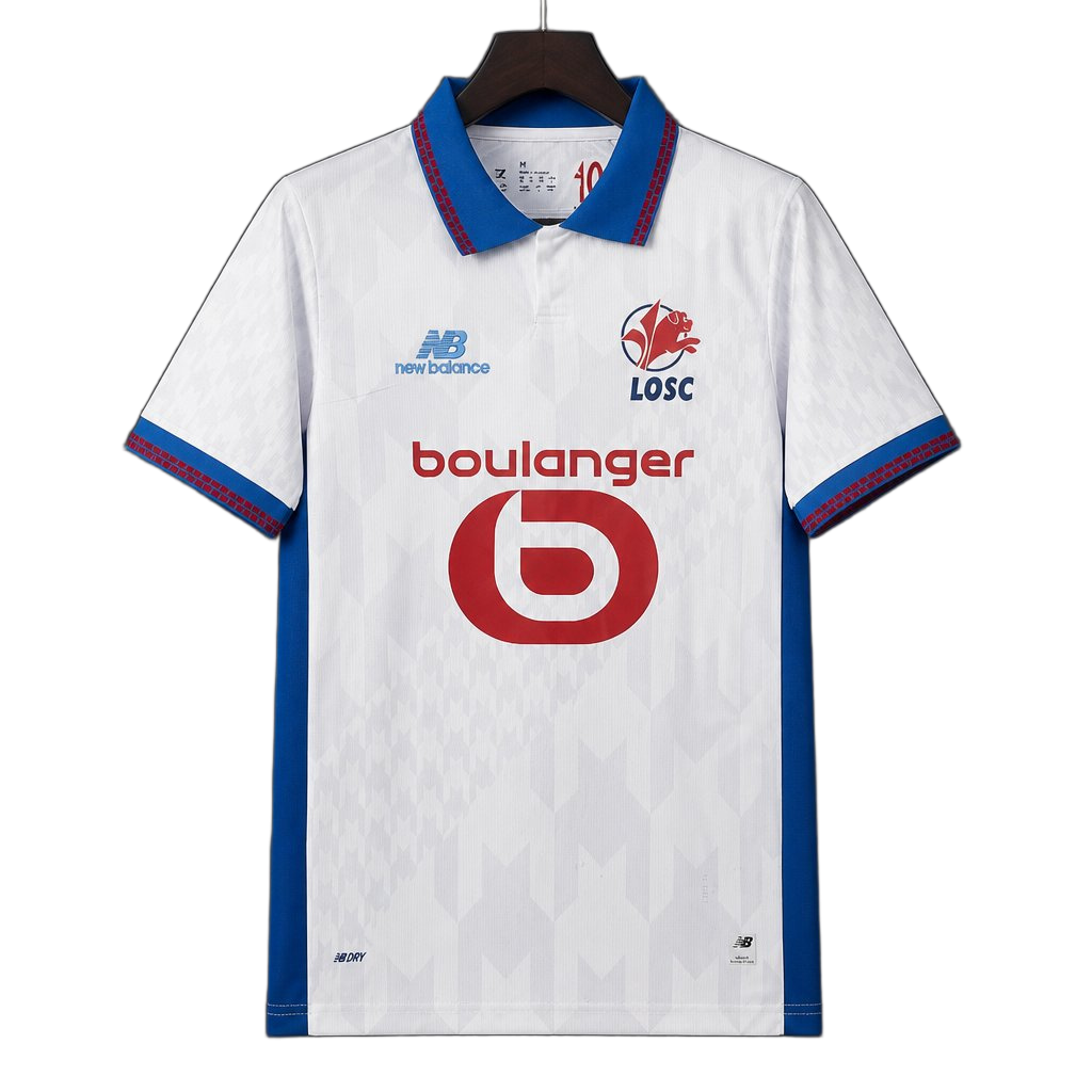 Lille OSC 2026/27 Away Jersey – White