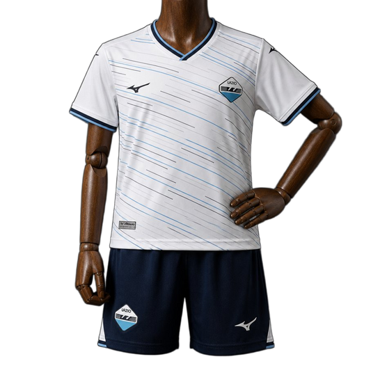 SS Lazio 2026/27 Away Jersey – Kids – White