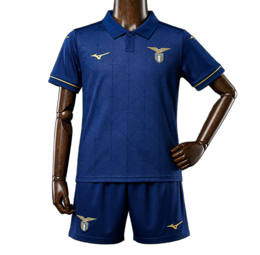 SS Lazio 2026/27 Third Jersey – Kids – Navy