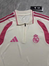 Real Madrid 2026/27 Training Jersey – Cream Polo