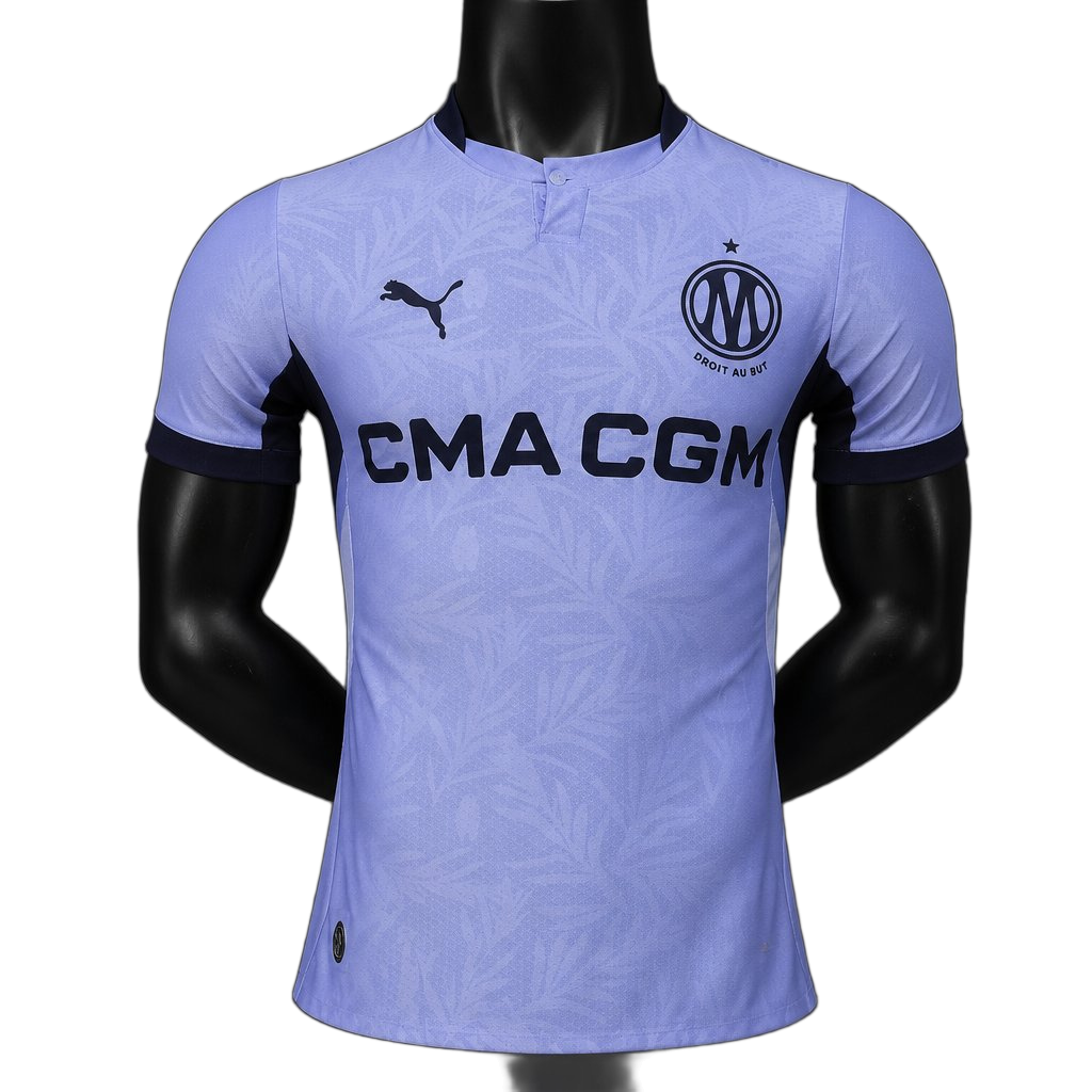 Olympique de Marseille 2026/27 Third Jersey – Player Version – Lavender