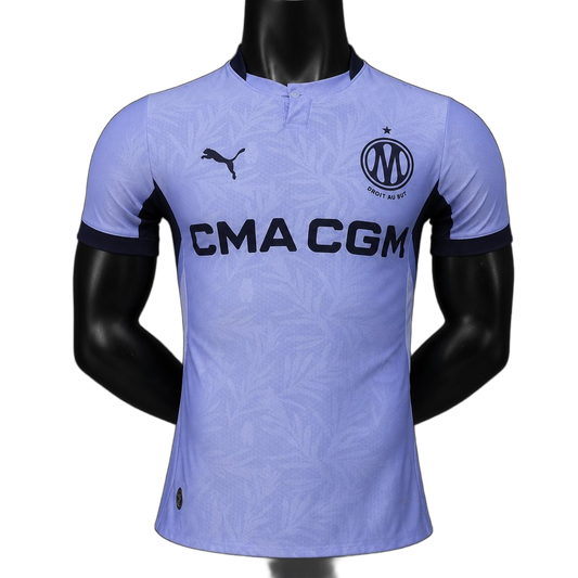 Olympique de Marseille 2026/27 Third Jersey – Player Version – Lavender