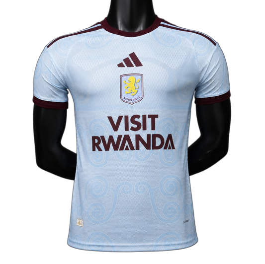 Aston Villa 2026/27 Away Jersey – Player Version – Light Biue