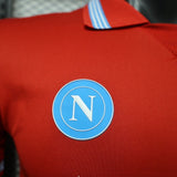 Napoli 2026/27 Third Jersey – Player Version – Red