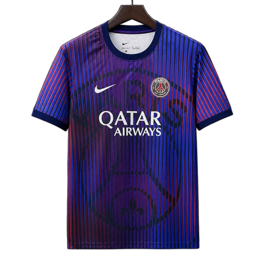 PSG 2026/27 Away Training Jersey – Red/Blue/Purple