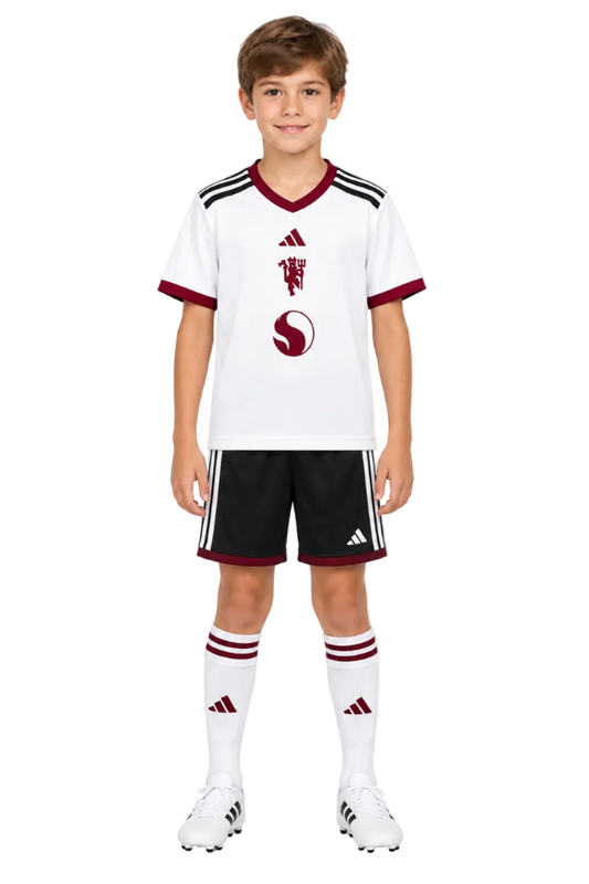 Manchester United 2026/27 Third Jersey – Kids – Cream