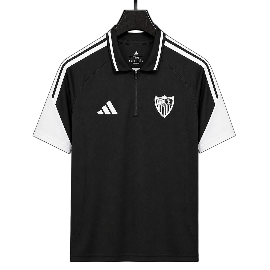Sevilla 2026 Training Jersey – Black – Polo