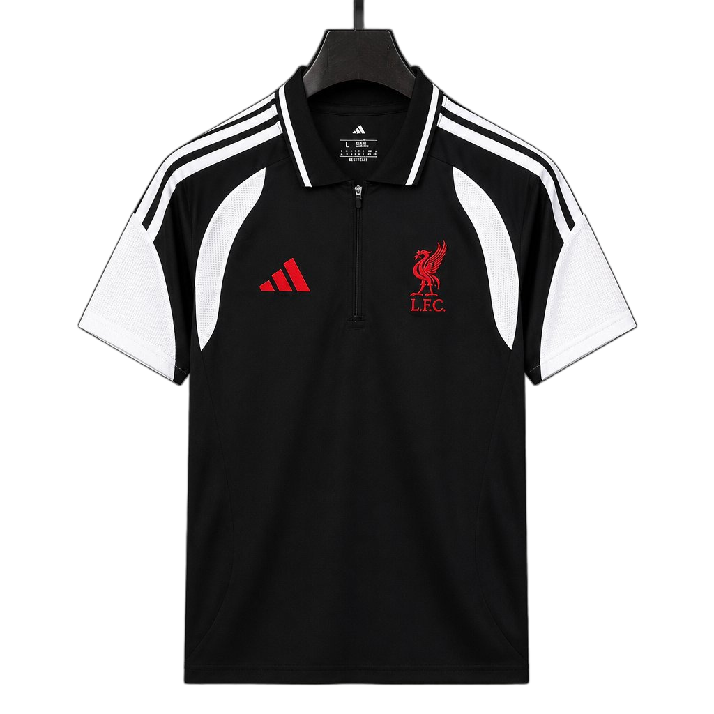 Liverpool 2026/27 Training Jersey – Black – Polo