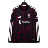 Liverpool 2026/27 Third Jersey – Long Sleeve – Maroon