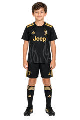 Juventus 2026/27 Third Jersey – Kids – Black