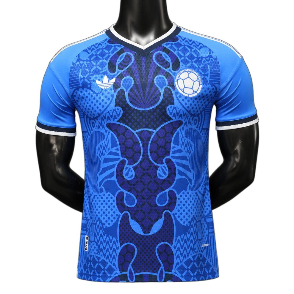 Colombia 2026 Jersey – Player Version – Special Edition – Blue – Blue Graphic