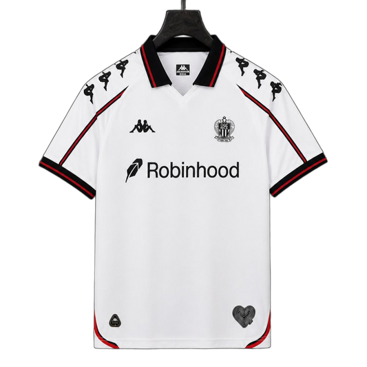OGC Nice 2026/27 Away Jersey – White