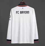 Bayern Munich 2026/27 Away Jersey – Long Sleeve – White