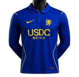 Chelsea 2026/27 Home Jersey – Player Version – Long Sleeve – Sponsor
