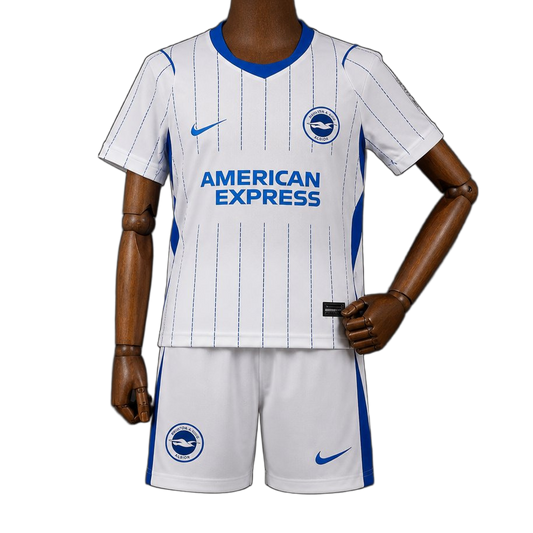 Brighton Hove Albion 2026/27 Away Jersey – Kids – White